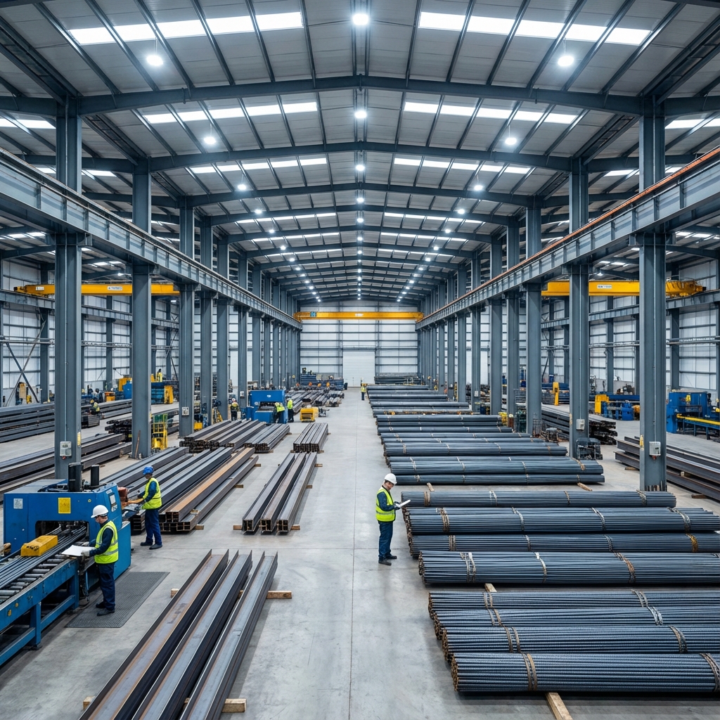 Steel Factory Interior